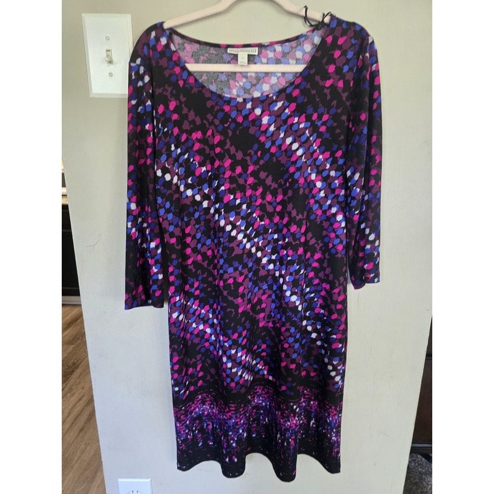 Dana Buchman Dress Womens Large L Purple